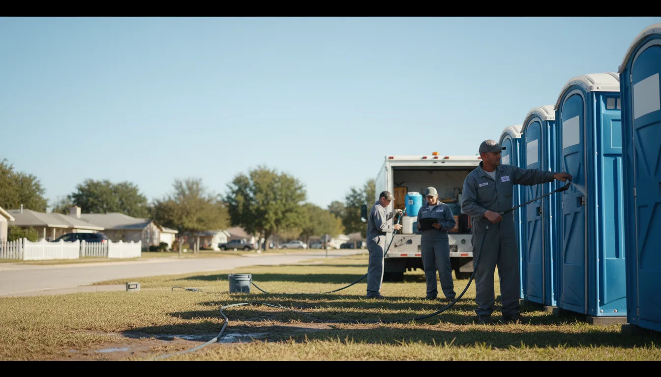 Long-Term Portable Toilet Rental in Boston, GA near me